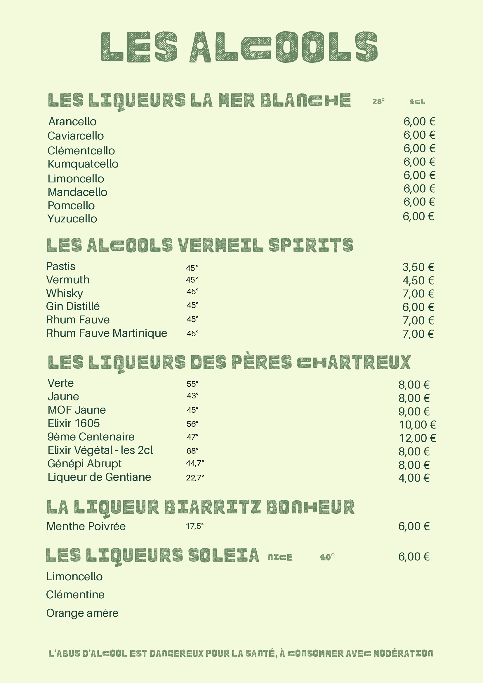 Qu'est ce qu'on boit